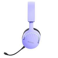 Trust GXT 491P FAYZO Kopfhörer Verkabelt & Kabellos Kopfband Gaming USB Typ-A Bluetooth Schwarz, Violett
