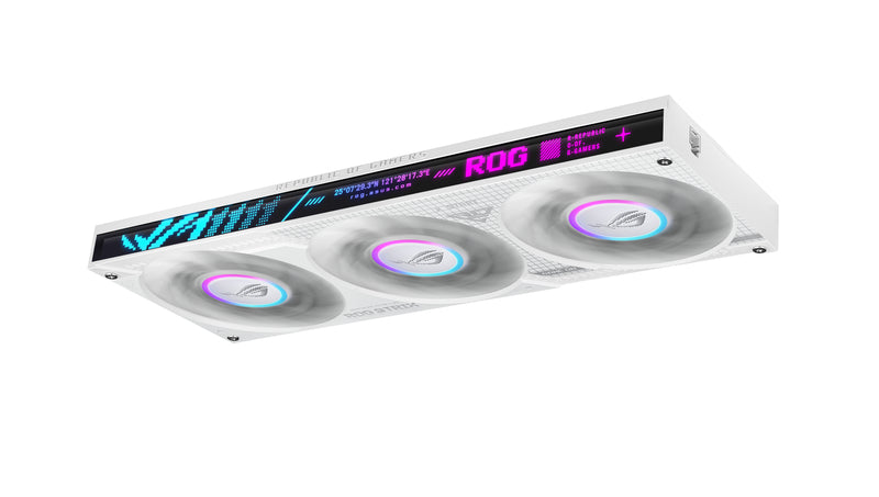 ASUS ROG Strix LC IV 360 ARGB LCD White Edition Prozessor Flüssigkeitskühlung 12 cm Weiß