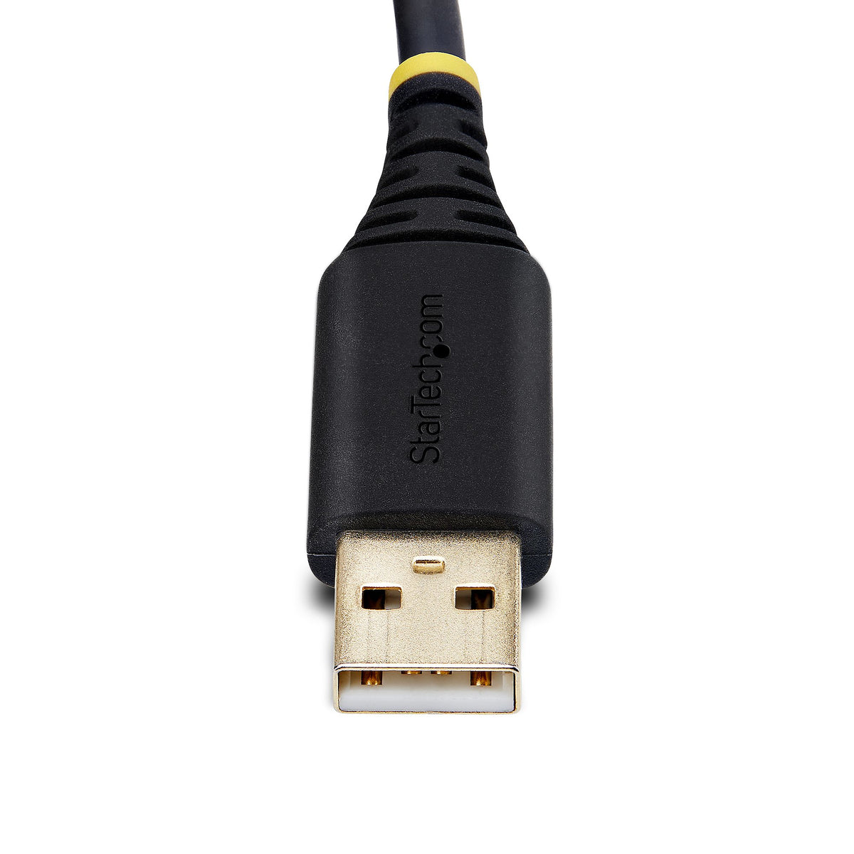 StarTech.com 1m USB Seriell Adapterkabel, USB-A auf DB9 RS232, FTDI, COM Retention, LED, wechselbare DB9 Schrauben und Muttern, ESD-Schutz, Windows, macOS und Linux
