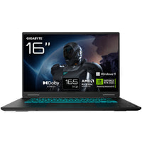 GIGABYTE GAMING A16 Laptop – 16", 165Hz WUXGA, Ryzen 7 260, RTX 5060, 16GB DDR5 5200MHz, 1TB Gen4 SSD, Windows 11 Home, 2 Jahre Garantie, Dolby Atmos , GAMING A16 3VHK3DE894SH