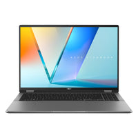 ASUS Vivobook 16 Flip TP3607AA-FLIP-DISSI4X Copilot+ PC Intel Core Ultra 9 386H Hybrid (2-in-1) 40,6 cm (16") Touchscreen WUXGA 32 GB LPDDR5x-SDRAM 1 TB SSD Wi-Fi 7 (802.11be) Windows 11 Pro Grau