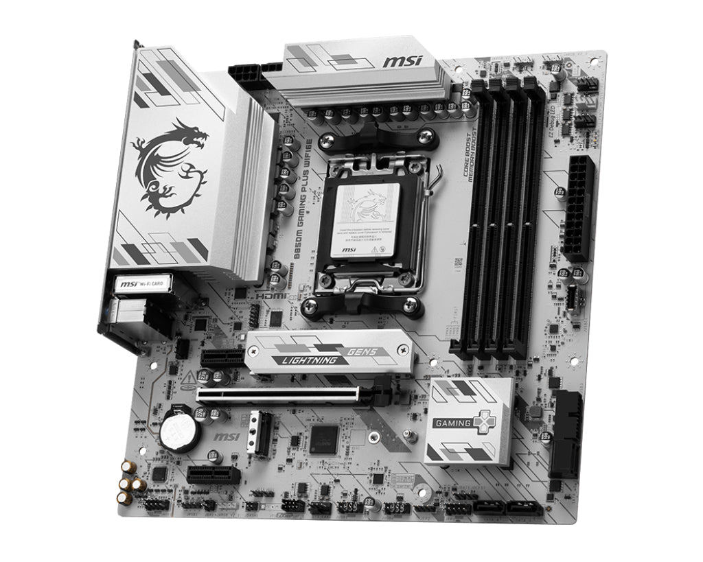 MSI B850M GAMING PLUS WIFI6E Motherboard AMD B850 Sockel AM5 micro ATX