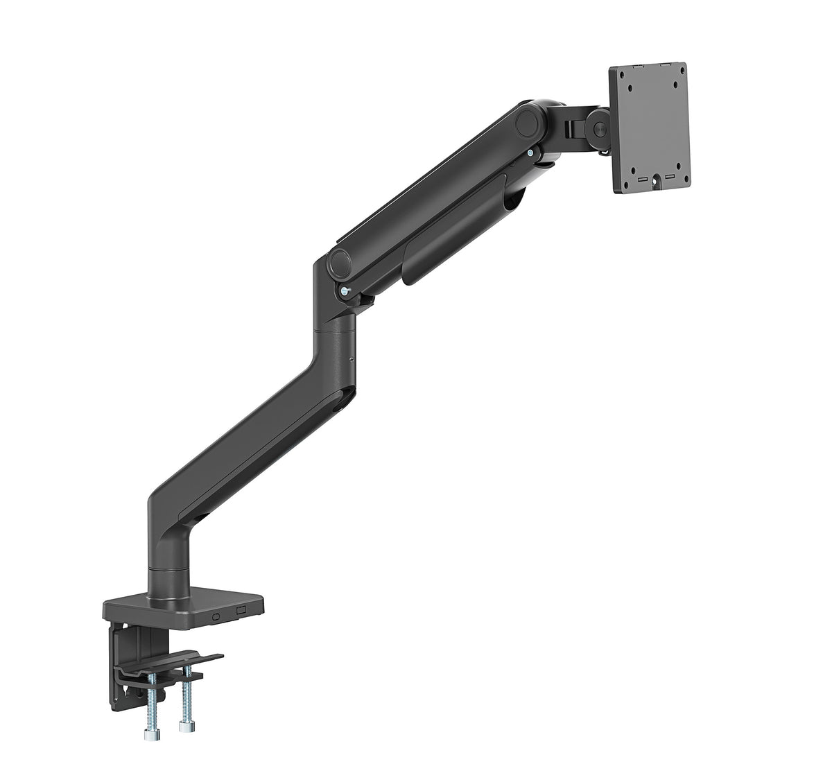 Manhattan 462570 Flachbildschirm-Tischhalterung 124,5 cm (49") Tisch/Bank Schwarz