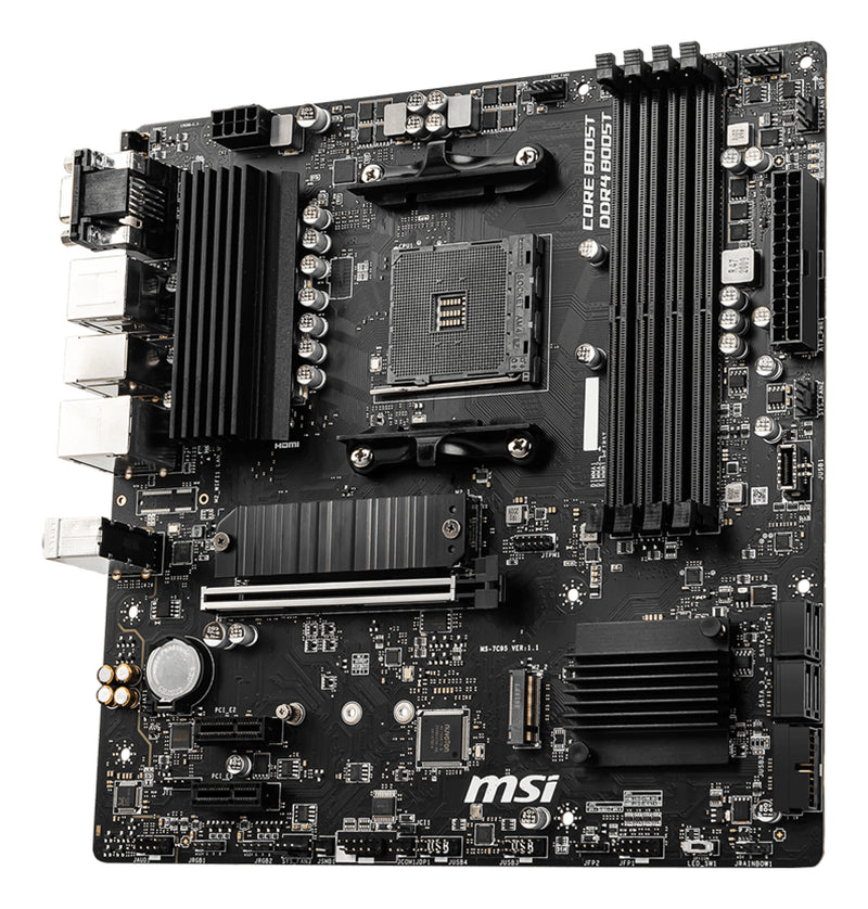 MSI B550M PRO-VDH Motherboard AMD B550 Sockel AM4 micro ATX