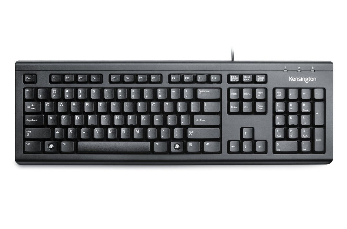 Kensington Valuekeyboard, schwarz