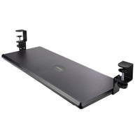 StarTech.com Untertisch Ausziehbare Tastaturablage, Höhenverstellbare Tastaturhalterung mit Tischklemmen, bis zu 12kg, Computertisch/Schreibtisch Tastaturauszug/Tastatureinschub