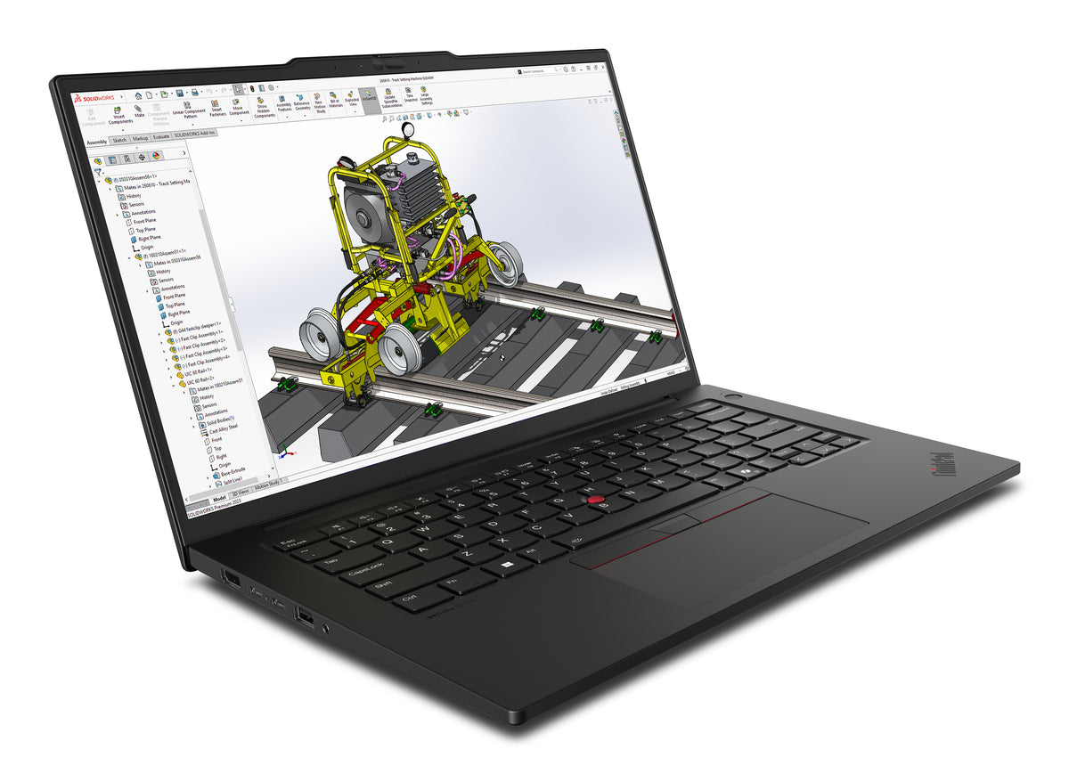 Lenovo ThinkPad P14s Gen 6 (Intel) Intel Core Ultra 7 255H Mobiler Arbeitsplatz 36,8 cm (14.5") WQXGA 32 GB DDR5-SDRAM 1 TB SSD NVIDIA RTX PRO 500 Blackwell Wi-Fi 7 (802.11be) Windows 11 Pro Schwarz Schweiz