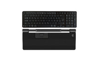 Contour Design RollerMouse Pro Regular veganem Leder + Balance Keyboard BK - Drahtlos - DE Version
