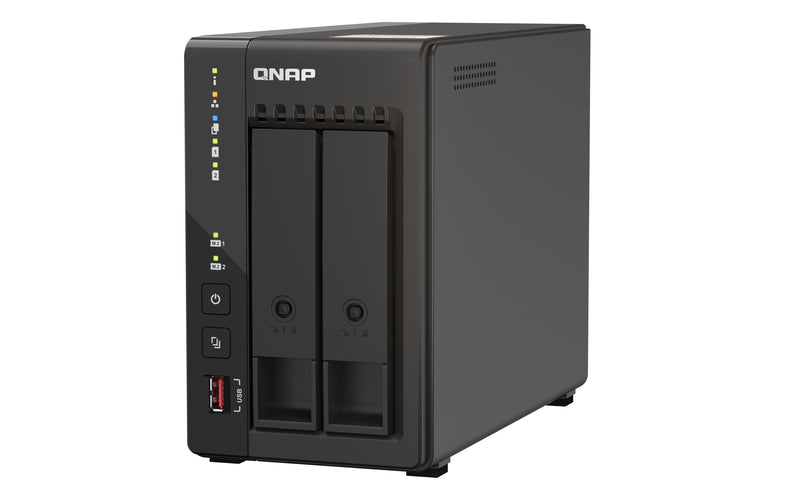 QNAP QVP-21C NAS & Speicherserver Tower Intel® Celeron® J6412 8 GB DDR4 0 TB QVR Pro Schwarz