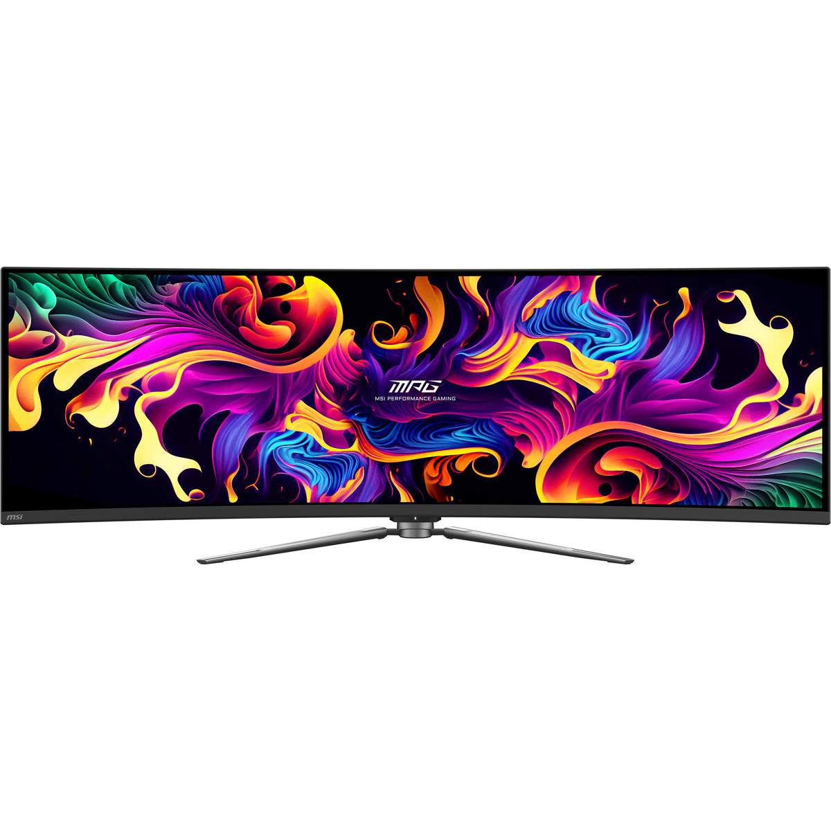 MSI MPG 491CQPXDE QD-OLED Computer Monitor 124.5 cm (49") 5120 x 1440 Pixels Dual QHD Black