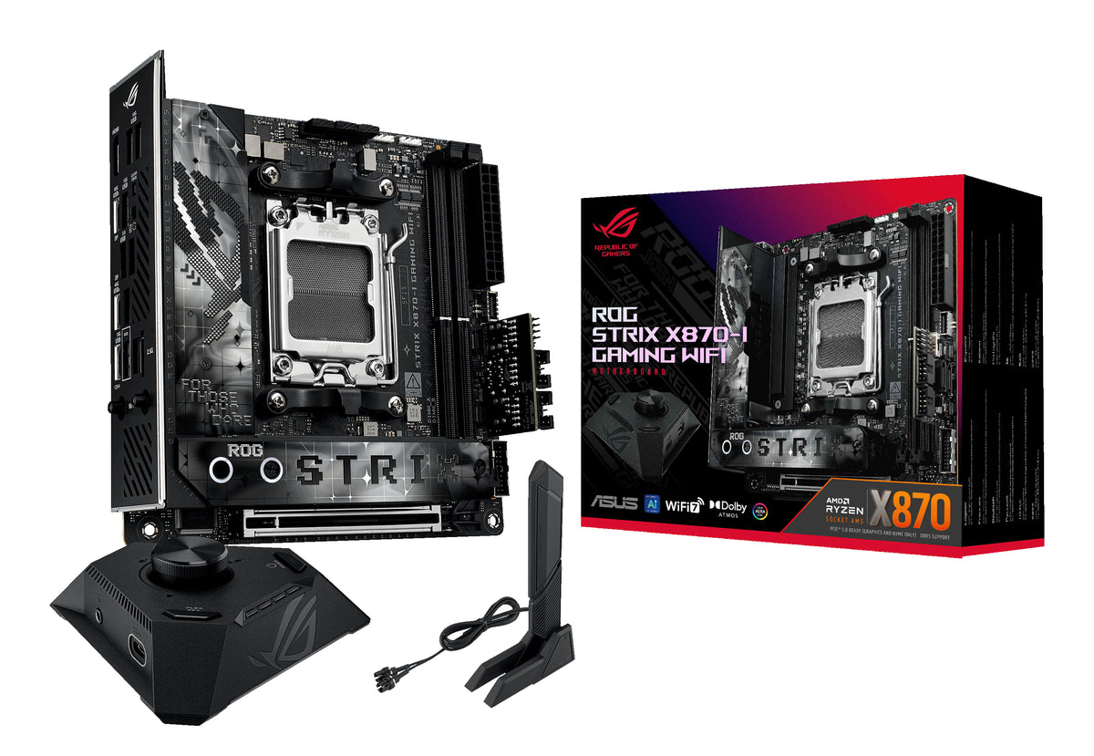 ASUS ROG STRIX X870-I GAMING WIFI AMD X870 Sockel AM5 mini ITX