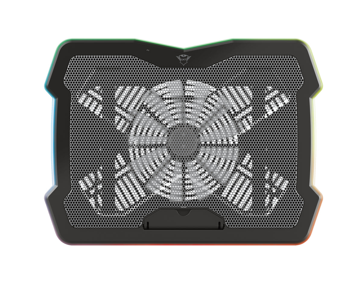 Trust GXT 1126 Aura Llaptop-Kühlpad 43,2 cm (17") 700 RPM Schwarz