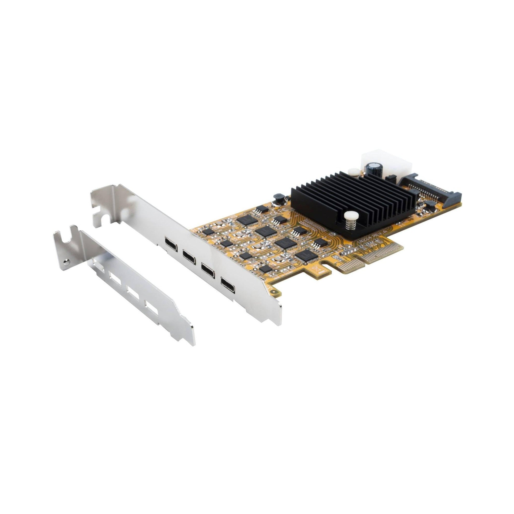 PCIe EX-11495, 4 Port USB 3.0 Typ-C, Quad