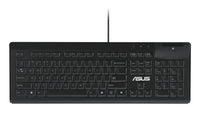 ASUS Smart Card Keyboard KU100 Tastatur Heimbüro USB QWERTZ Deutsch Schwarz