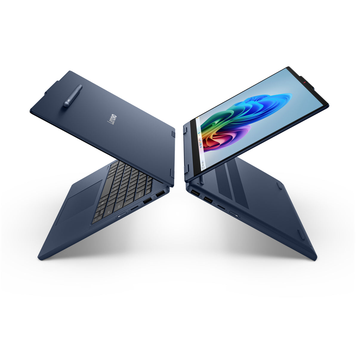 Lenovo IdeaPad 5 2-in-1 14IPH11 Copilot+ PC Intel Core Ultra 7 355 Hybrid (2-in-1) 35,6 cm (14") Touchscreen WUXGA 16 GB DDR5-SDRAM 512 GB SSD Wi-Fi 7 (802.11be) Windows 11 Home Deutsch Blau