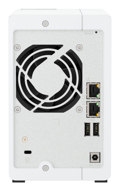 QNAP TS-216G NAS & Speicherserver Tower Cortex-A Cortex-A55 4 GB HDD Weiß