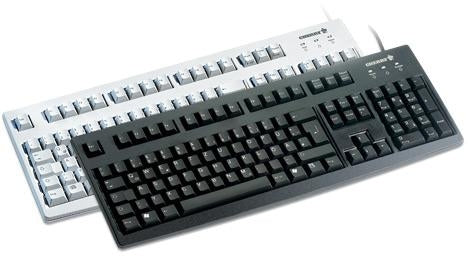 Clavier CHERRY Comfort USB, noir, FR Tastatur Schwarz