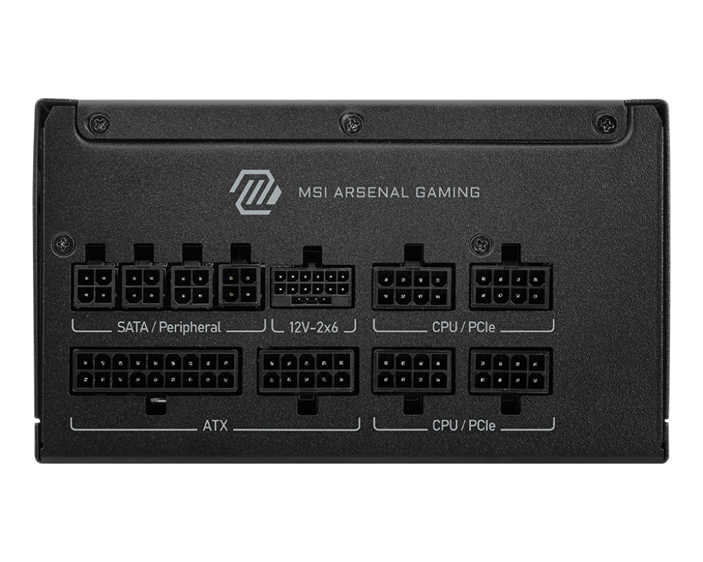 MSI MAG A1000GLS PCIE5 Netzteil 1000 W 24-pin ATX ATX Schwarz
