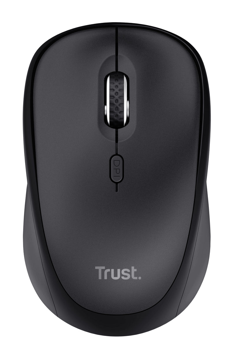 Trust TKM-360 Tastatur Maus enthalten Büro RF Wireless QWERTZ Deutsch Schwarz