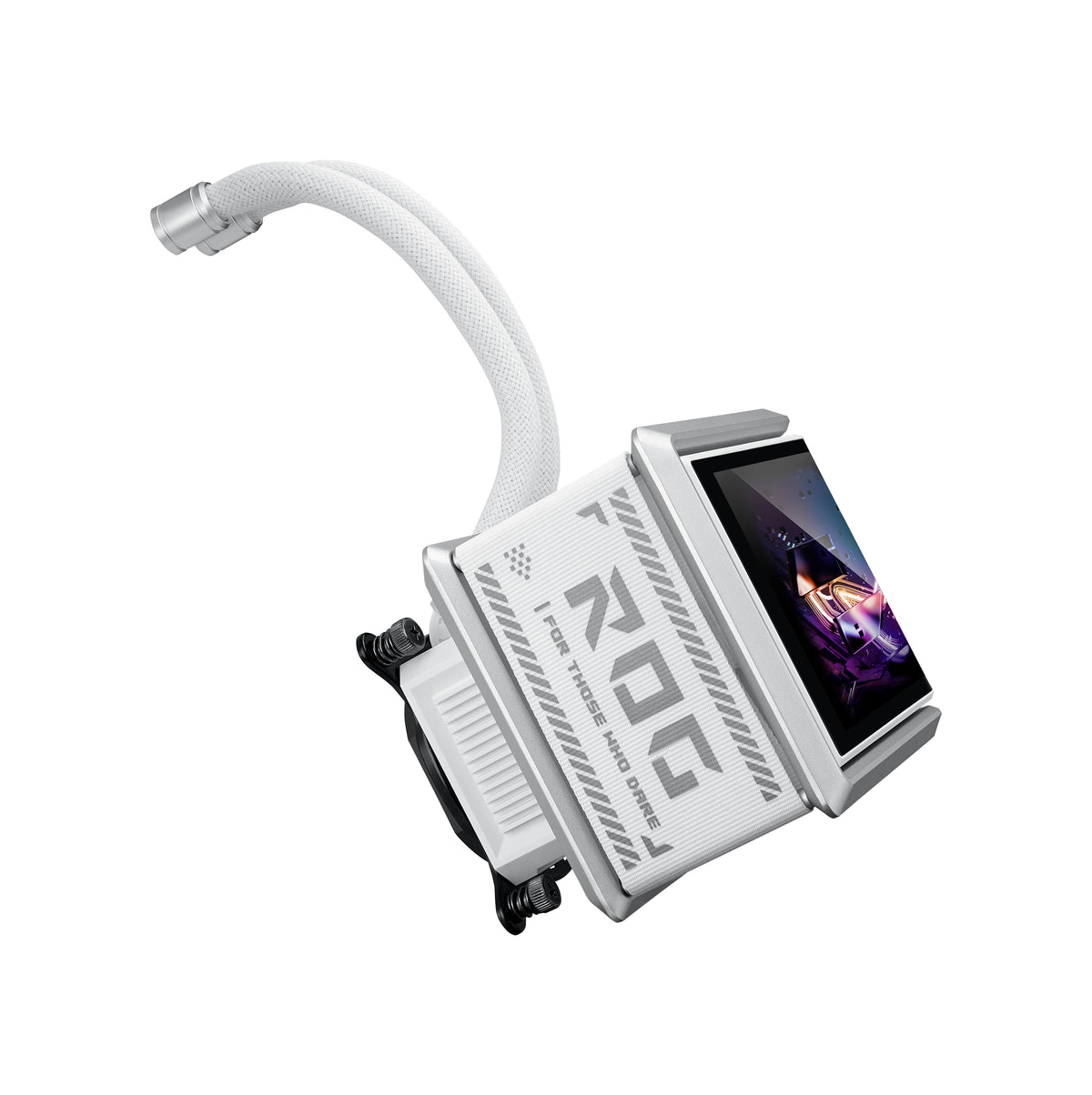 ASUS ROG Ryuo IV SLC 360 ARGB White Edition Prozessor All-in-One-Flüssigkeitskühler 12 cm Weiß