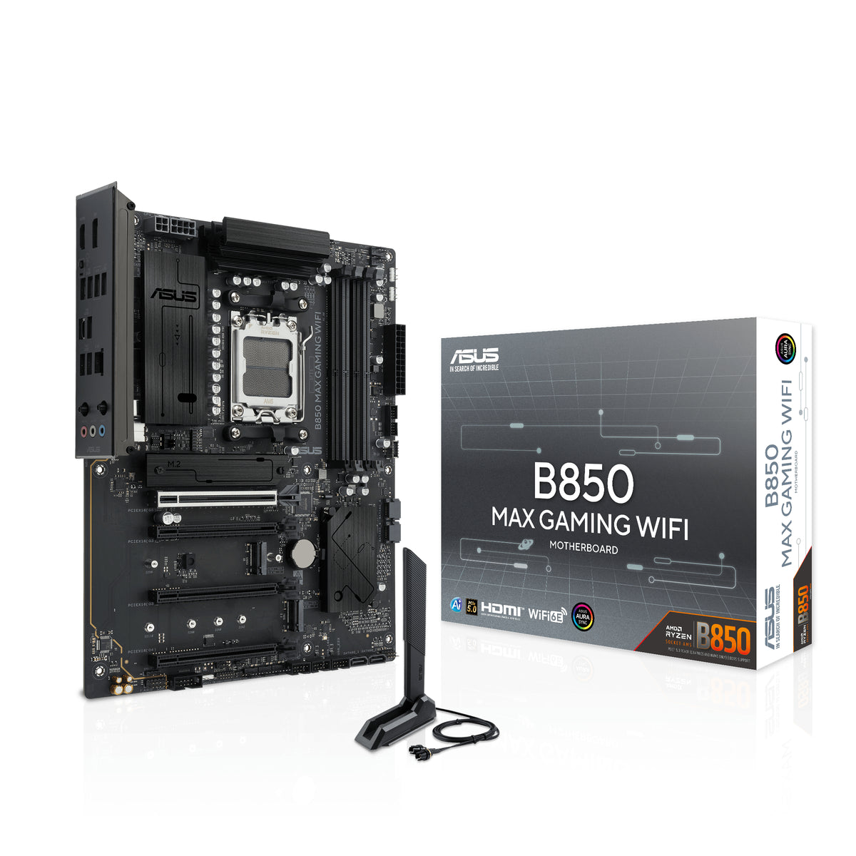 ASUS B850 MAX GAMING WIFI AMD B850 Sockel AM5 ATX