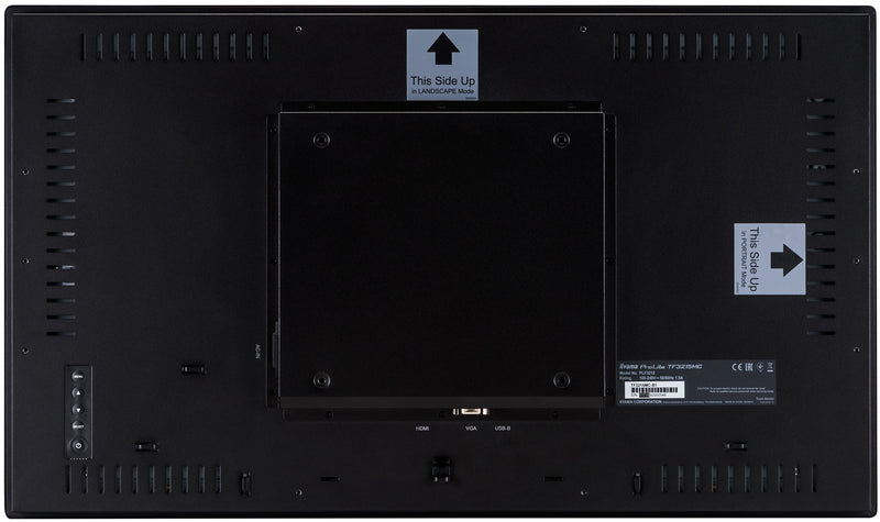 iiyama ProLite TF3215MC-B2AG Computerbildschirm 80 cm (31.5") 1920 x 1080 Pixel Full HD LED Touchscreen Kiosk Schwarz