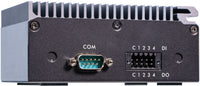Shuttle Edge PC SPCEL03 , Intel Atom x6413E, 1x HDMI, 2x 2.5G LAN, 1x COM, DIO (4x in, 4x out), 3x USB, 2x M.2, 12-24V, 24/7 Dauerbetrieb, lüfterlos, -20...60°C, inkl. VESA & DIN-RAIL mount