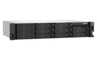 QNAP TS-855EU-8G NAS & Storage Server Rack (2U) Intel Atom® C5125 8GB DDR4 0TB QuTS hero Black
