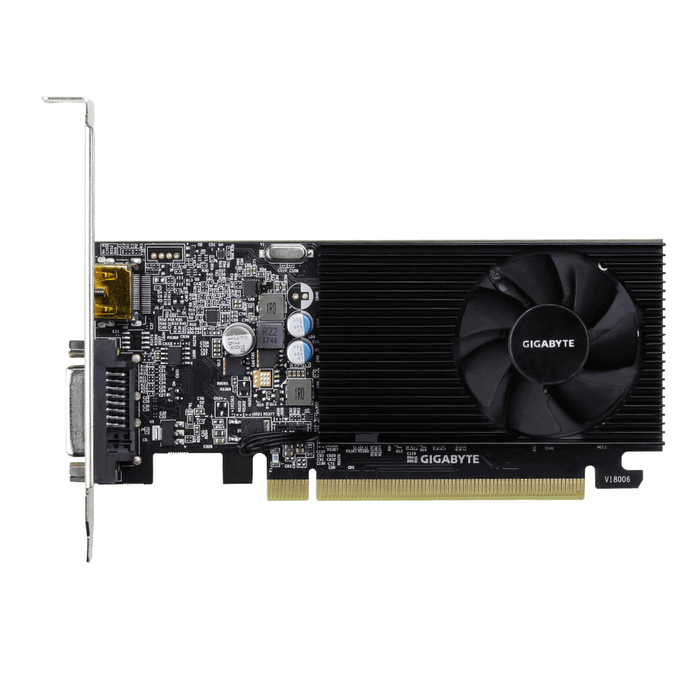 GIGABYTE GV-N1030D4-2GL Grafikkarte NVIDIA GeForce GT 1030 2 GB GDDR4