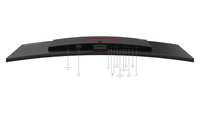 Lenovo ThinkVision P49w-30 Computerbildschirm 124,5 cm (49") 5120 x 1440 Pixel DQHD LED Schwarz