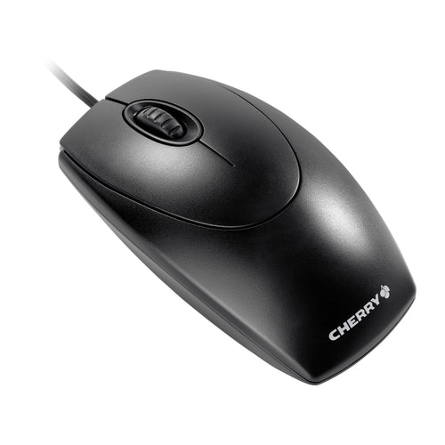 CHERRY WHEELMOUSE OPTICAL Kabelgebundene Maus, Schwarz, PS2/USB