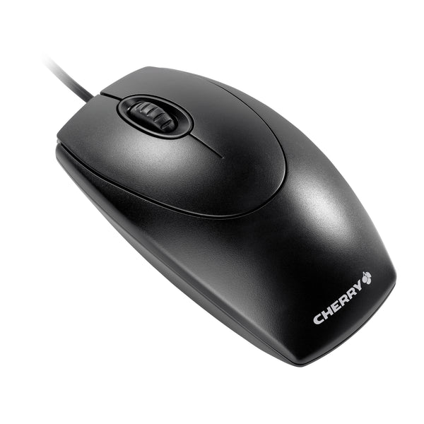 CHERRY WHEELMOUSE OPTICAL Kabelgebundene Maus, Schwarz, PS2/USB