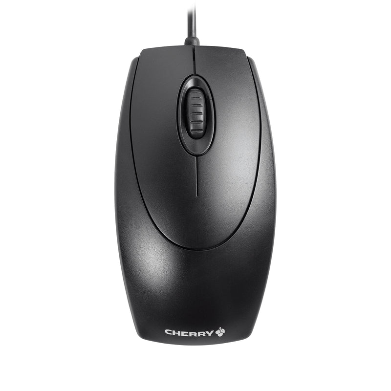 CHERRY WHEELMOUSE OPTICAL Kabelgebundene Maus, Schwarz, PS2/USB
