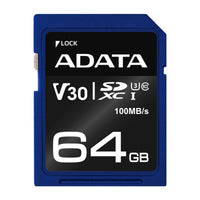 ADATA ASDX64GUI3V30S-R Speicherkarte 64 GB SDXC UHS-I Klasse 10