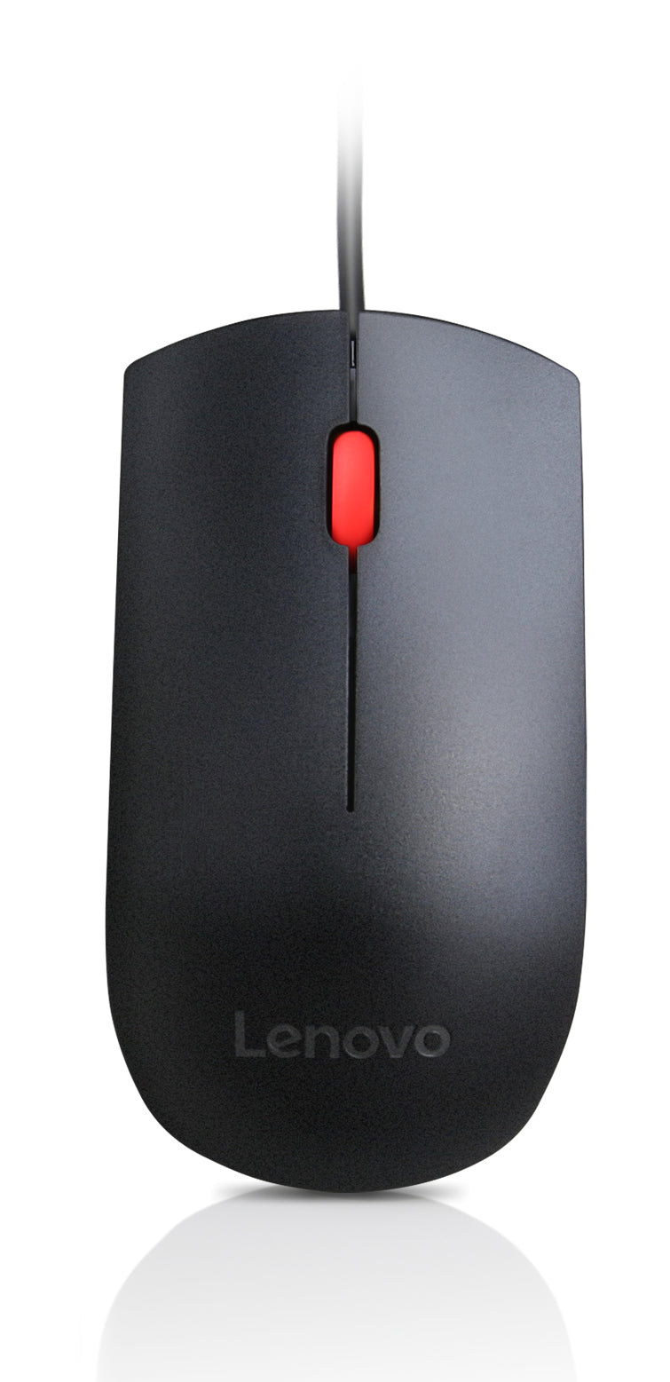 Lenovo 4Y50R20863 Maus Büro Beidhändig USB Typ-A Optisch 1600 DPI