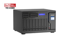 QNAP TVS-h1288X NAS Tower Intel® Xeon® W-1250 16 GB DDR4 0 TB QuTS hero Schwarz