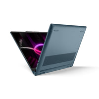 Lenovo Yoga 7 2-in-1 14AGP11 Copilot+ PC AMD Ryzen AI 7 445 Hybrid (2-in-1) 35,6 cm (14") Touchscreen 2.8K 16 GB LPDDR5x-SDRAM 512 GB SSD Wi-Fi 7 (802.11be) Windows 11 Home Türkis Deutsch