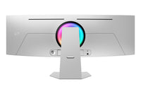 Samsung G95SC Computerbildschirm 124,5 cm (49") 5120 x 1440 Pixel Dual QHD OLED Silber