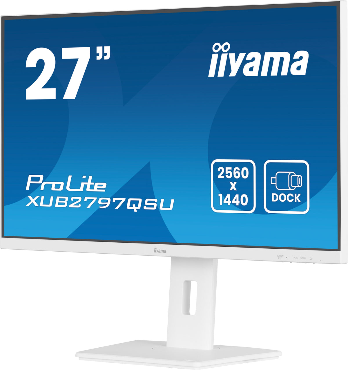 iiyama ProLite XUB2797QSU-W2 Computerbildschirm 68,6 cm (27") 2560 x 1440 Pixel Quad HD LED Weiß