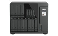 QNAP TVS-H1677AX-R5-16G NAS & Speicherserver Tower AMD Ryzen™ 5 16 GB DDR5 0 TB QuTS hero Schwarz