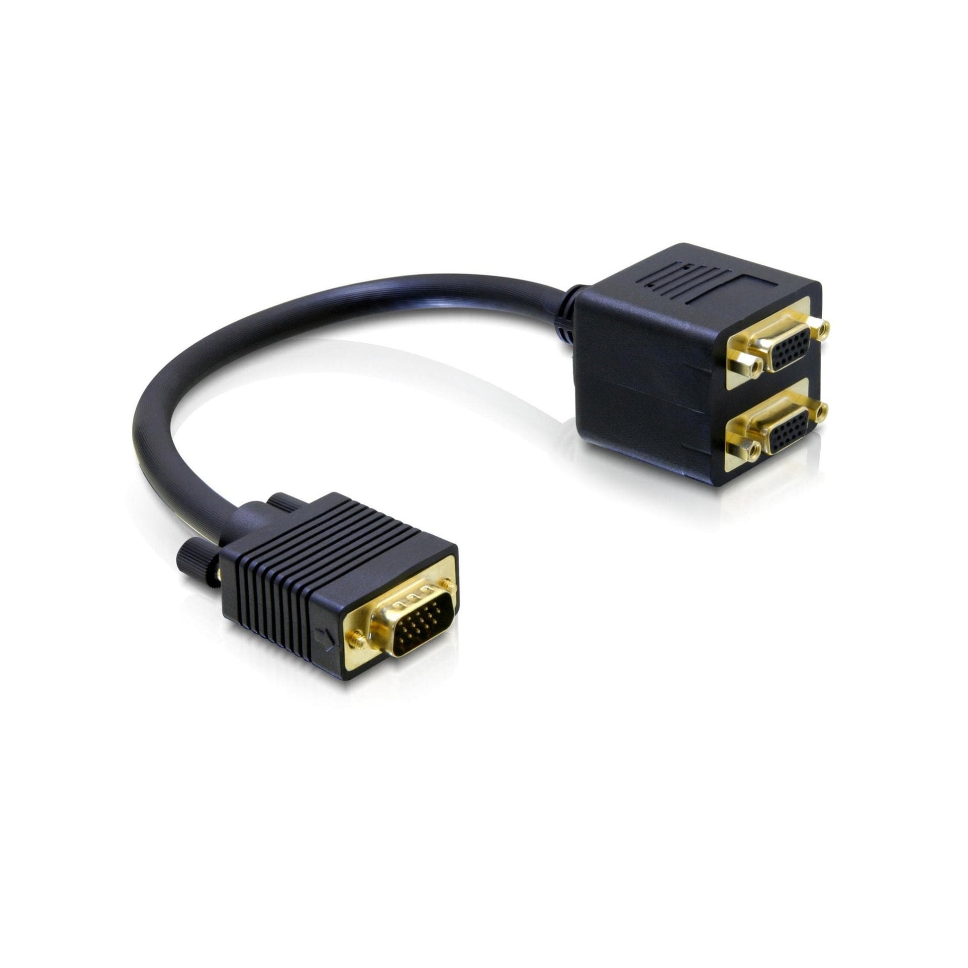 Monitor Splitter VGA-St. zu 2xVGA-Bu