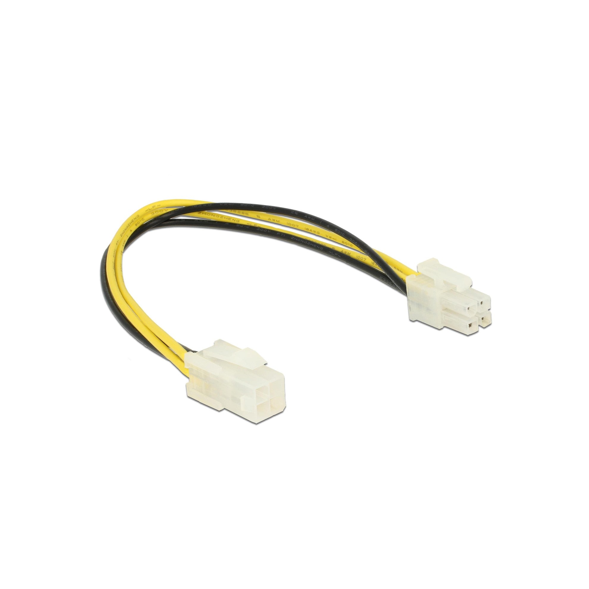 P4 4Pin Stecker auf 4Pin Buchse Kabel, 30cm