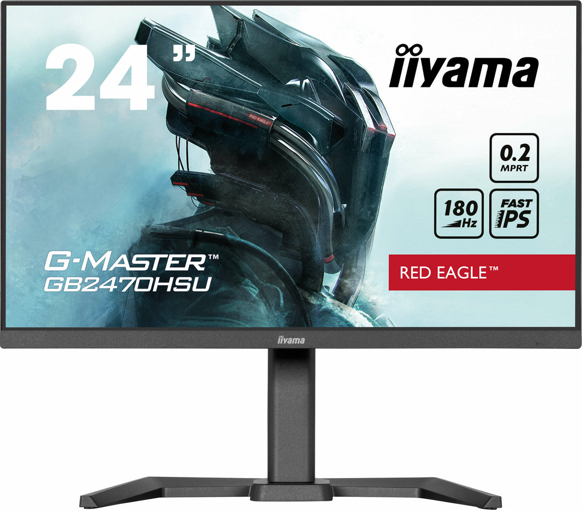 iiyama G-MASTER GB2470HSU-B6 Computerbildschirm 60,5 cm (23.8") 1920 x 1080 Pixel Full HD LCD Schwarz