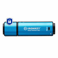 Kingston Technology IronKey 32GB USB-C Vault Privacy 50C AES-256 verschlüsselter, FIPS 197