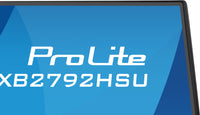iiyama ProLite XB2792HSU-B1 A Computerbildschirm 68,6 cm (27") 1920 x 1080 Pixel Full HD LED Schwarz
