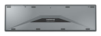 CHERRY KW 9100 SLIM Tastatur Universal RF Wireless + Bluetooth QWERTY Portuguesisch Schwarz, Grau