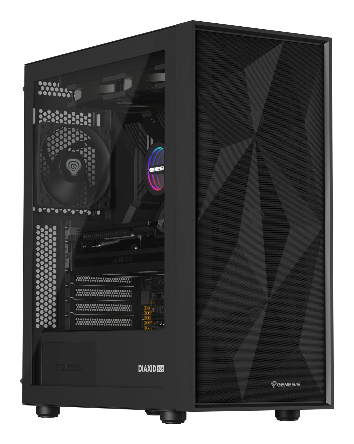 GENESIS NLG-2318 Computerkühlsystem Prozessor All-in-One-Flüssigkeitskühler Schwarz