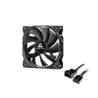 Chieftec ZF-1225PWM Computerkühlsystem Computergehäuse Ventilator 12 cm Schwarz 1 Stück(e)
