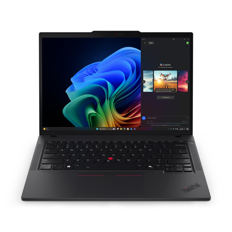 Lenovo ThinkPad T14 Gen 6 (AMD) Copilot+ PC AMD Ryzen AI 5 340 Laptop 35,6 cm (14") WUXGA 16 GB DDR5-SDRAM 512 GB SSD Wi-Fi 7 (802.11be) Windows 11 Pro Deutsch Schwarz