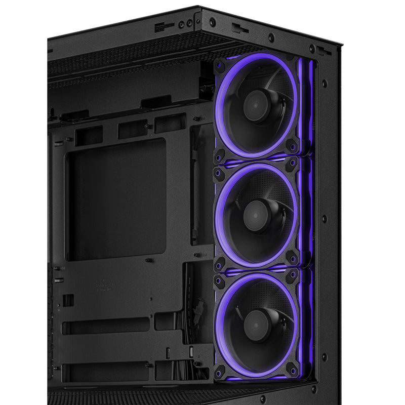 ASUS A31 Plus TG ARGB BLACK Midi Tower Schwarz